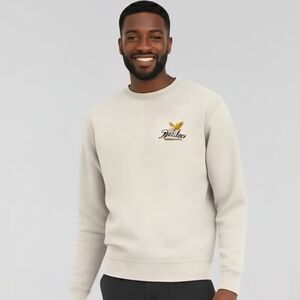 🛹BRIXTON WELL CREW. XL. CREAM COLOR. LIKE NEW.🔥